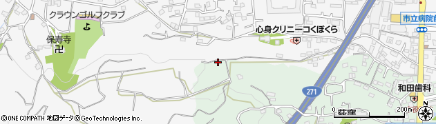 神奈川県小田原市荻窪629周辺の地図