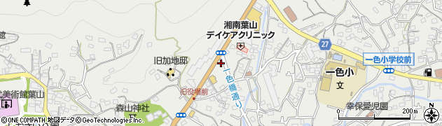 神奈川県三浦郡葉山町一色1770周辺の地図