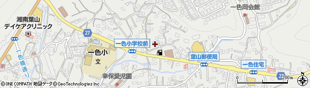 神奈川県三浦郡葉山町一色1032周辺の地図
