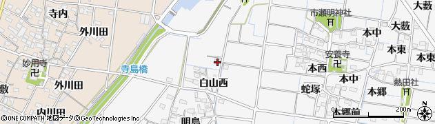 愛知県稲沢市祖父江町山崎明島356周辺の地図