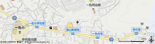 神奈川県三浦郡葉山町一色998周辺の地図