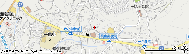 神奈川県三浦郡葉山町一色1015周辺の地図