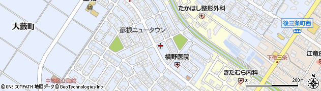 滋賀県彦根市大藪町2053周辺の地図