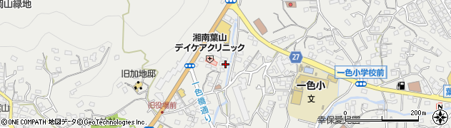 神奈川県三浦郡葉山町一色1745-1周辺の地図
