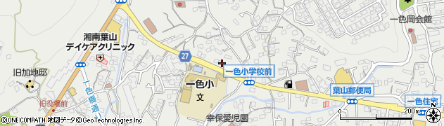 神奈川県三浦郡葉山町一色1189周辺の地図