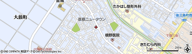 滋賀県彦根市大藪町2156周辺の地図