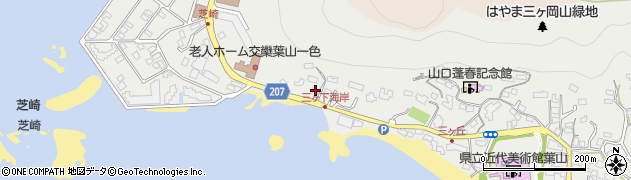 神奈川県三浦郡葉山町一色2381周辺の地図