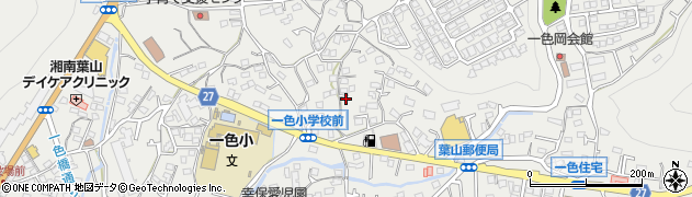神奈川県三浦郡葉山町一色1018周辺の地図
