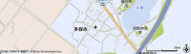 京都府福知山市多保市周辺の地図
