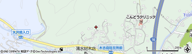 神奈川県三浦郡葉山町木古庭401周辺の地図