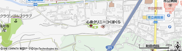 神山神社周辺の地図