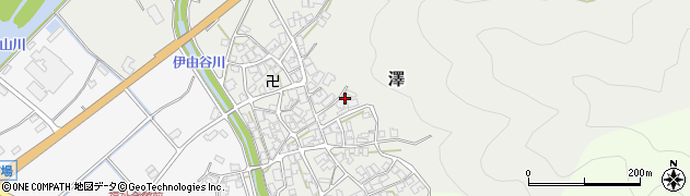 兵庫県朝来市澤558周辺の地図