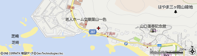 神奈川県三浦郡葉山町一色2435周辺の地図