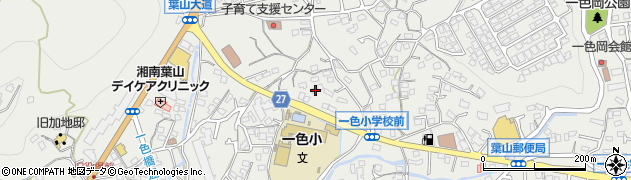 神奈川県三浦郡葉山町一色1180周辺の地図