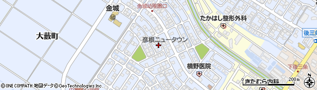 滋賀県彦根市大藪町2148周辺の地図