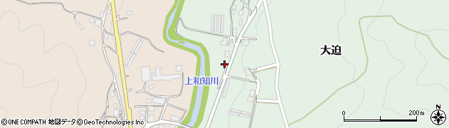 京都府船井郡京丹波町大迫芝所周辺の地図