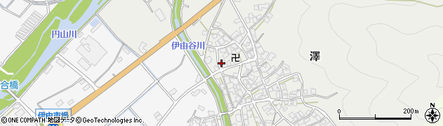 兵庫県朝来市澤461周辺の地図