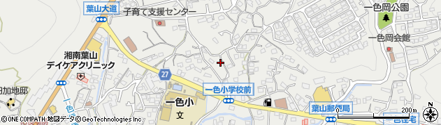 神奈川県三浦郡葉山町一色1198周辺の地図