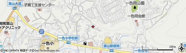 神奈川県三浦郡葉山町一色1011周辺の地図