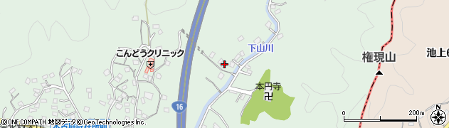 神奈川県三浦郡葉山町木古庭542周辺の地図