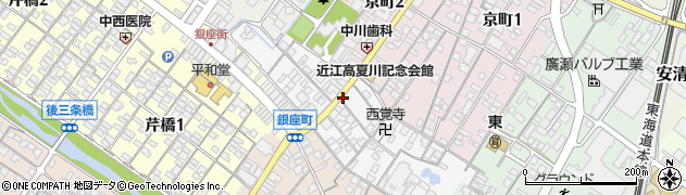 有限会社中村松寿堂周辺の地図