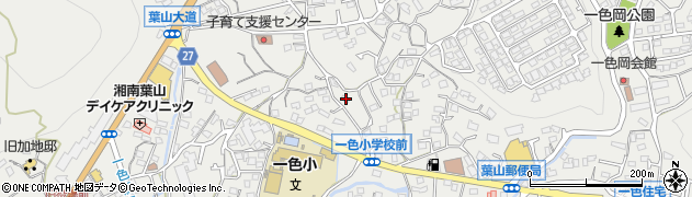神奈川県三浦郡葉山町一色1196周辺の地図