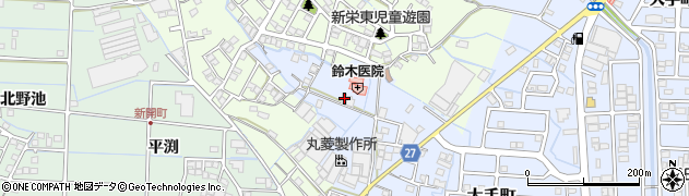 愛知県春日井市大手町1059周辺の地図