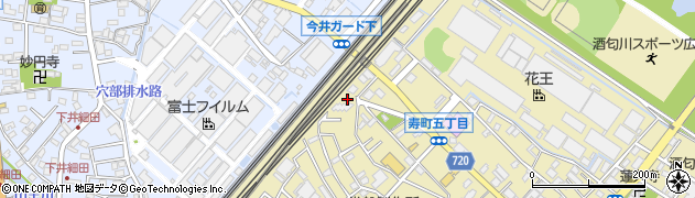 寿町第一公園周辺の地図