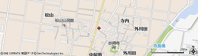 愛知県稲沢市祖父江町祖父江寺内338周辺の地図