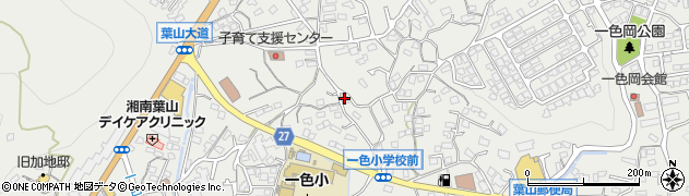 神奈川県三浦郡葉山町一色1222周辺の地図