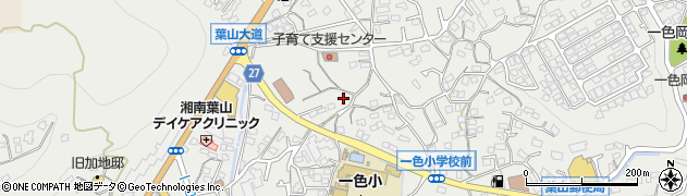 神奈川県三浦郡葉山町一色1505周辺の地図