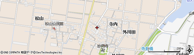愛知県稲沢市祖父江町祖父江寺内318周辺の地図