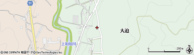京都府京丹波町（船井郡）大迫（才ノ木）周辺の地図