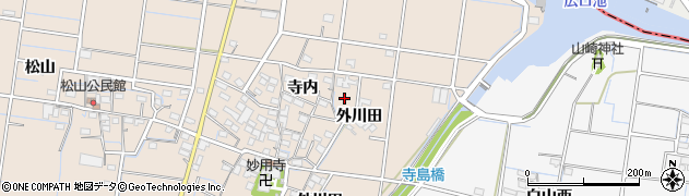 愛知県稲沢市祖父江町祖父江寺内46周辺の地図