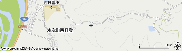 島根県雲南市木次町西日登975周辺の地図