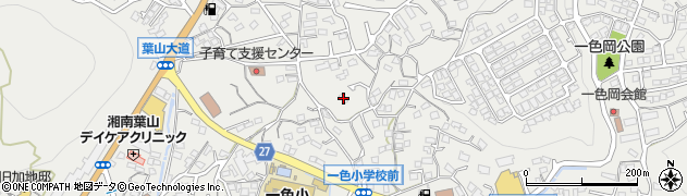 神奈川県三浦郡葉山町一色1216周辺の地図