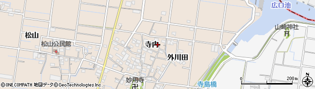 愛知県稲沢市祖父江町祖父江寺内41周辺の地図