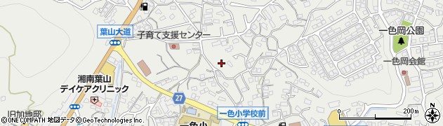 神奈川県三浦郡葉山町一色1219周辺の地図