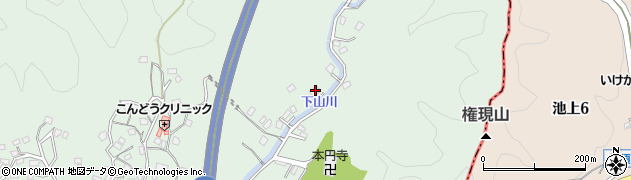 神奈川県三浦郡葉山町木古庭84周辺の地図