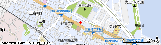 株式会社西庵にしづか　西庵堀ノ内店周辺の地図
