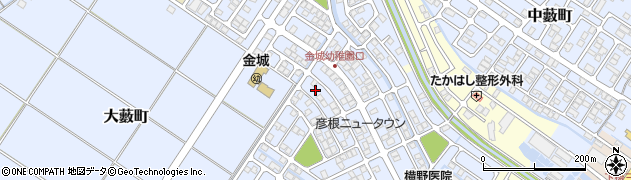 滋賀県彦根市大藪町2278周辺の地図