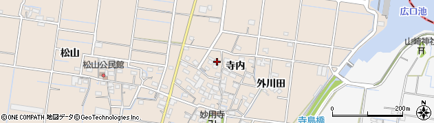 愛知県稲沢市祖父江町祖父江寺内296周辺の地図