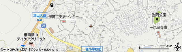 神奈川県三浦郡葉山町一色1211-11周辺の地図