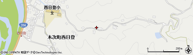 島根県雲南市木次町西日登881周辺の地図