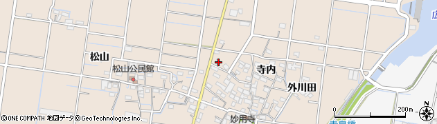 愛知県稲沢市祖父江町祖父江寺内80周辺の地図