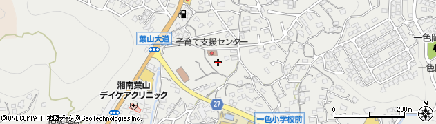 神奈川県三浦郡葉山町一色1494周辺の地図