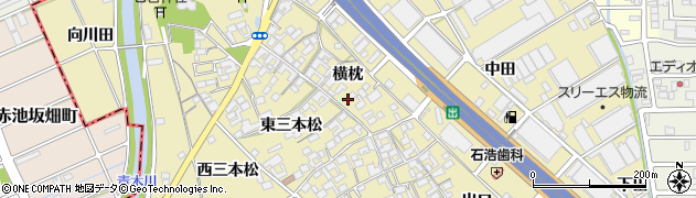 愛知県一宮市丹陽町九日市場横枕1269周辺の地図