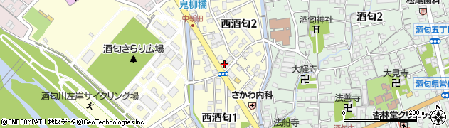 田辺商事株式会社　小田原営業所周辺の地図