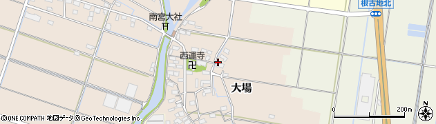 岐阜県養老町（養老郡）大場周辺の地図