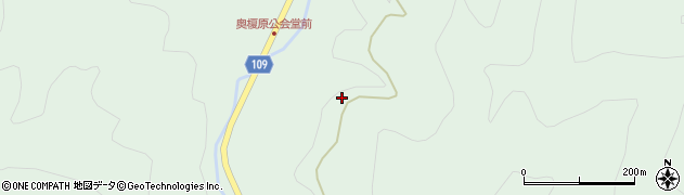 京都府福知山市奥榎原周辺の地図